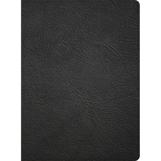 CSB E3 Discipleship Bible Black (Genuine Leather)