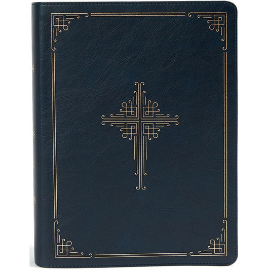 CSB Ancient Faith Study Bible Navy (Imitation Leather)