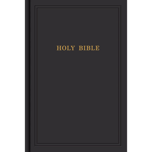 KJV Pew Bible Black (Hardcover)