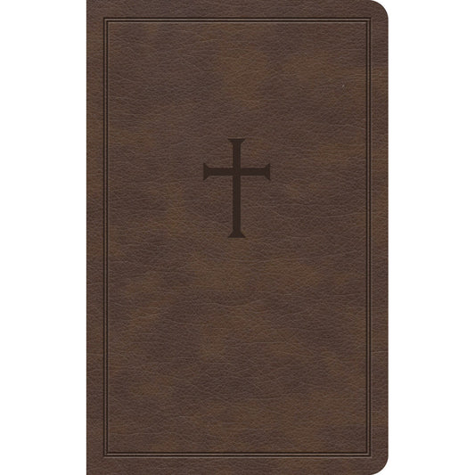 KJV Personal Size Bible Brown (Imitation Leather)