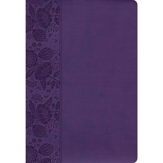CSB Reference Super Giant Print Bible Value Edition Purple (Imitation Leather)