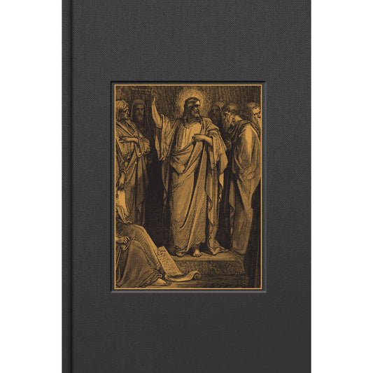 CSB Adorned Bible Charcoal Cloth Over Board (Hardcover)