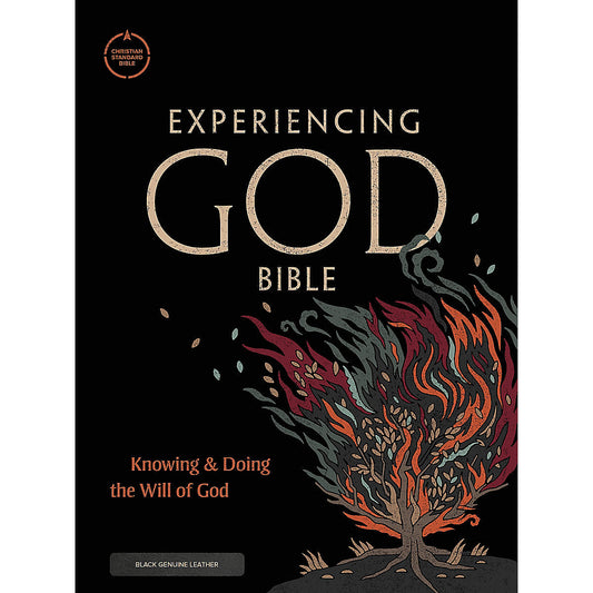 CSB Experiencing God Bible Black (Genuine Leather)