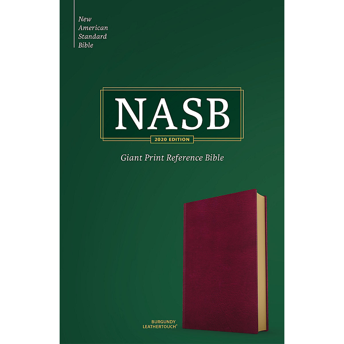 NASB Reference Bible Giant Print Burgundy (Imitation Leather)