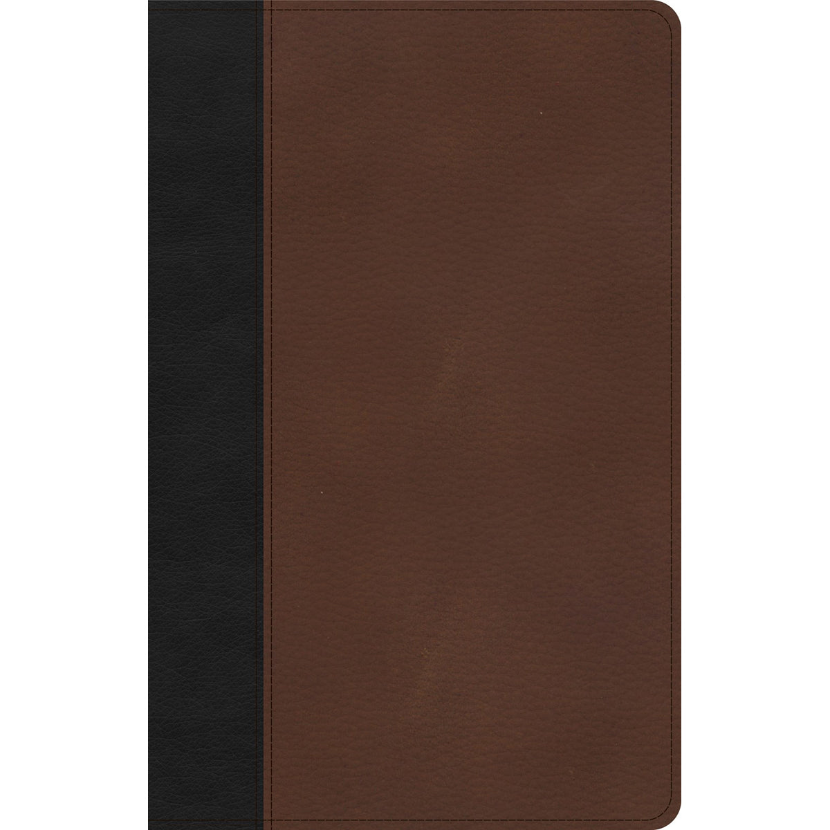 CSB Thinline Bible Black / Brown (Imitation Leather)