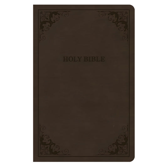 CSB Thinline Bible Value Edition Brown (Imitation Leather)
