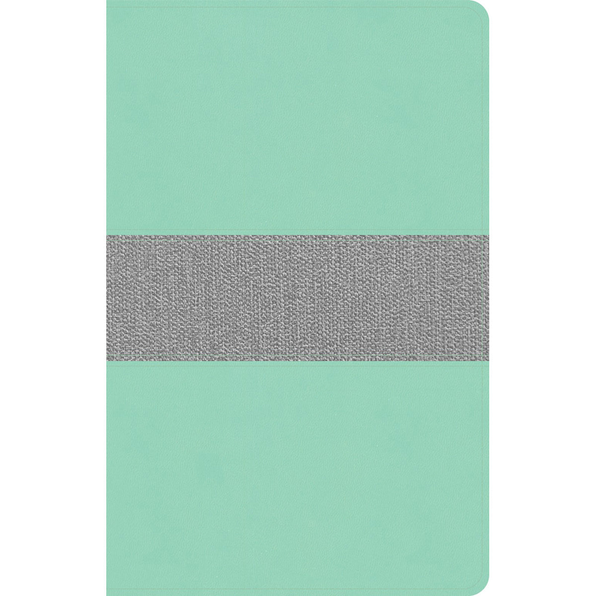 CSB Thinline Reference Bible Mint / Gray (Imitation Leather)