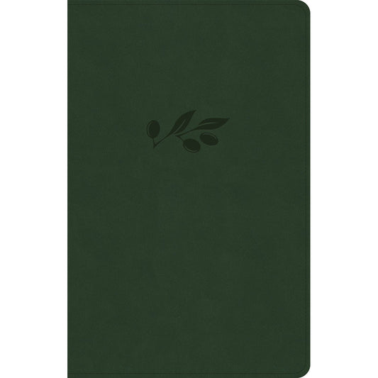 CSB Thinline Reference Bible Olive (Imitation Leather)