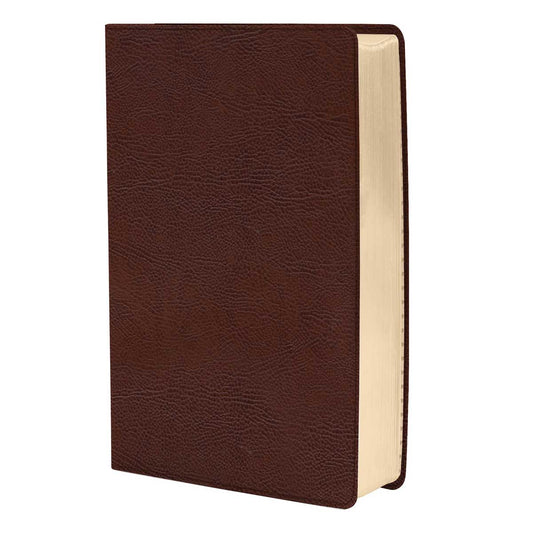 CSB Verse-By-Verse Pastor's Bible Brown (Imitation Leather)