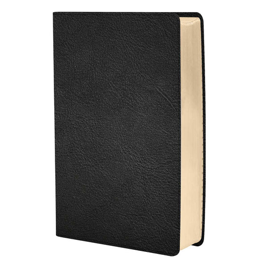 CSB Verse-By-Verse Pastor's Bible Premium Goatskin Black (Handcrafted Collection)(Genuine Leather)