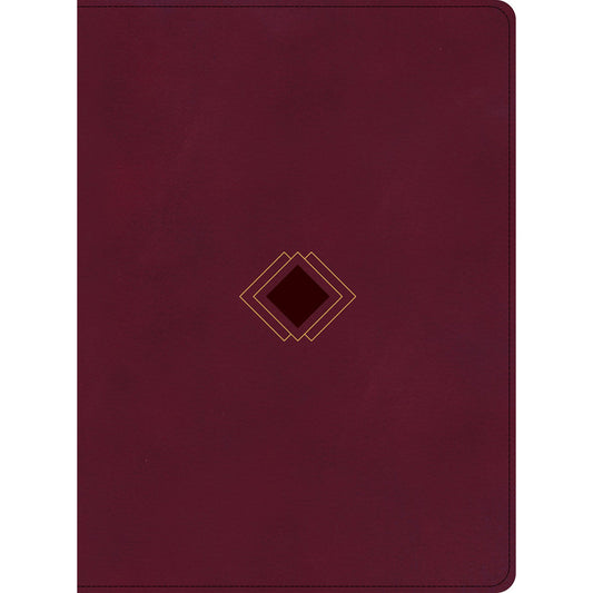 CSB Day-by-Day Chronological Bible Burgundy (Imitation Leather)