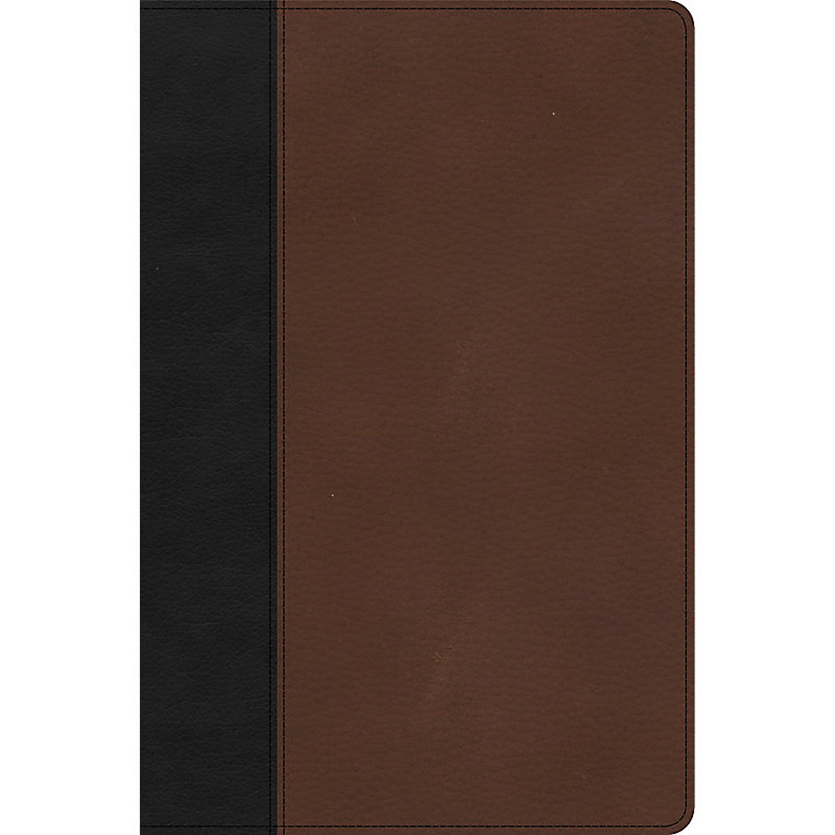 CSB Thinline Bible Large Print Black / Brown (Imitation Leather)