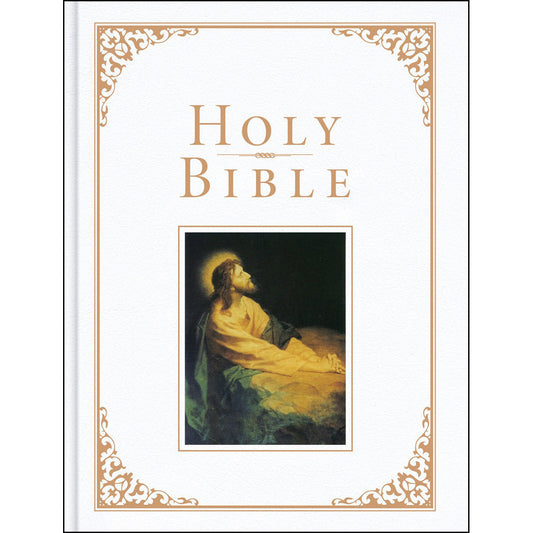KJV Family Bible White (Imitation Leather)