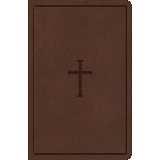 KJV Thinline Bible Brown (Imitation Leather)
