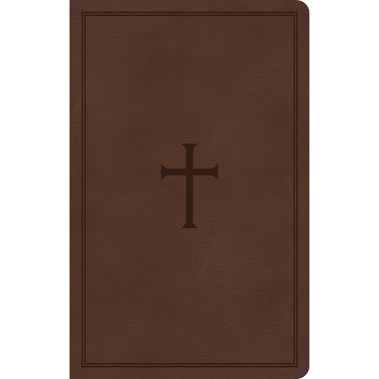 KJV Thinline Reference Bible Brown (Imitation Leather)