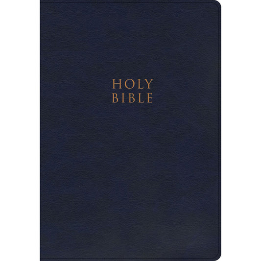 CSB Reference Bible Super Giant Print Navy (Imitation Leather)