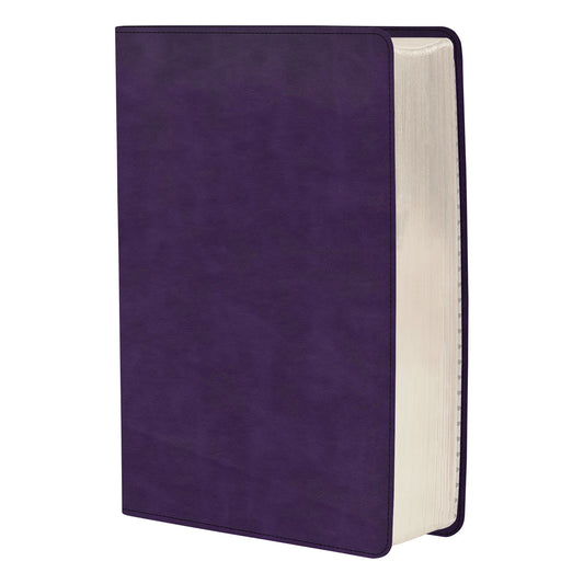 CSB Single Column Personal Size Bible Plum (Imitation Leather)