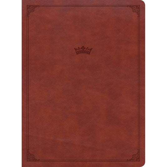 NASB Tony Evans Study Bible Indexed Brown (Imitation Leather)