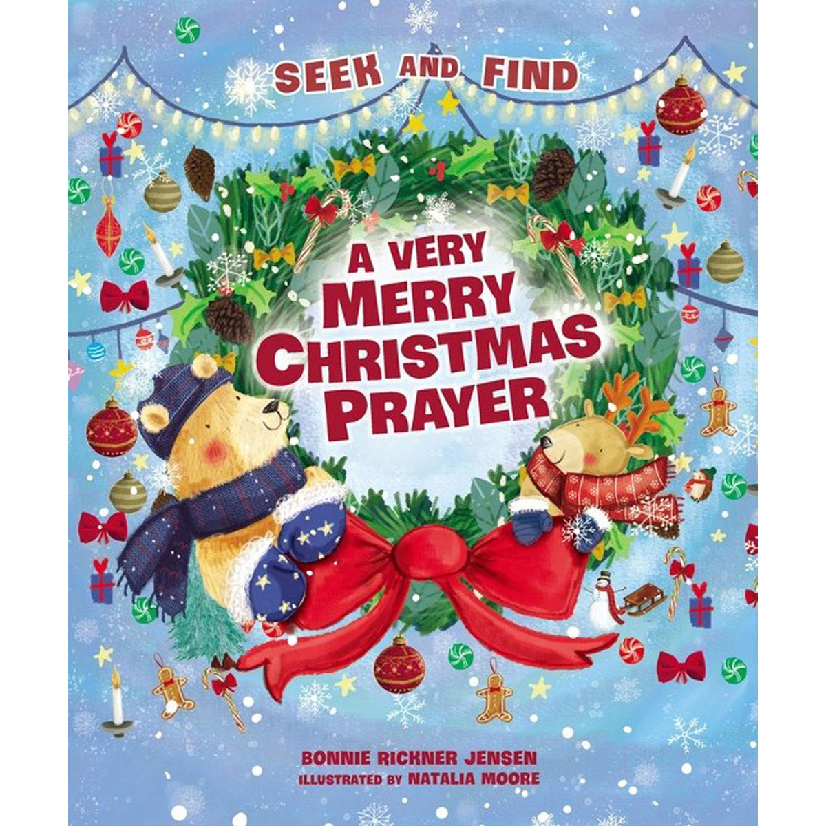 A Very Merry Christmas Prayer Seek And Find (Board Book)