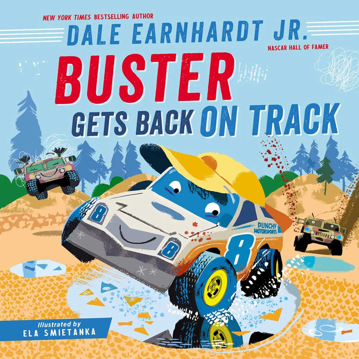 Buster Gets Back On Track: 2 Buster The Race Car (Hardcover)