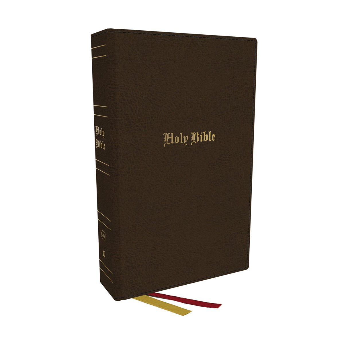 KJV Reference Super Giant Print Bible Red Letter Brown (Imitation Leather)