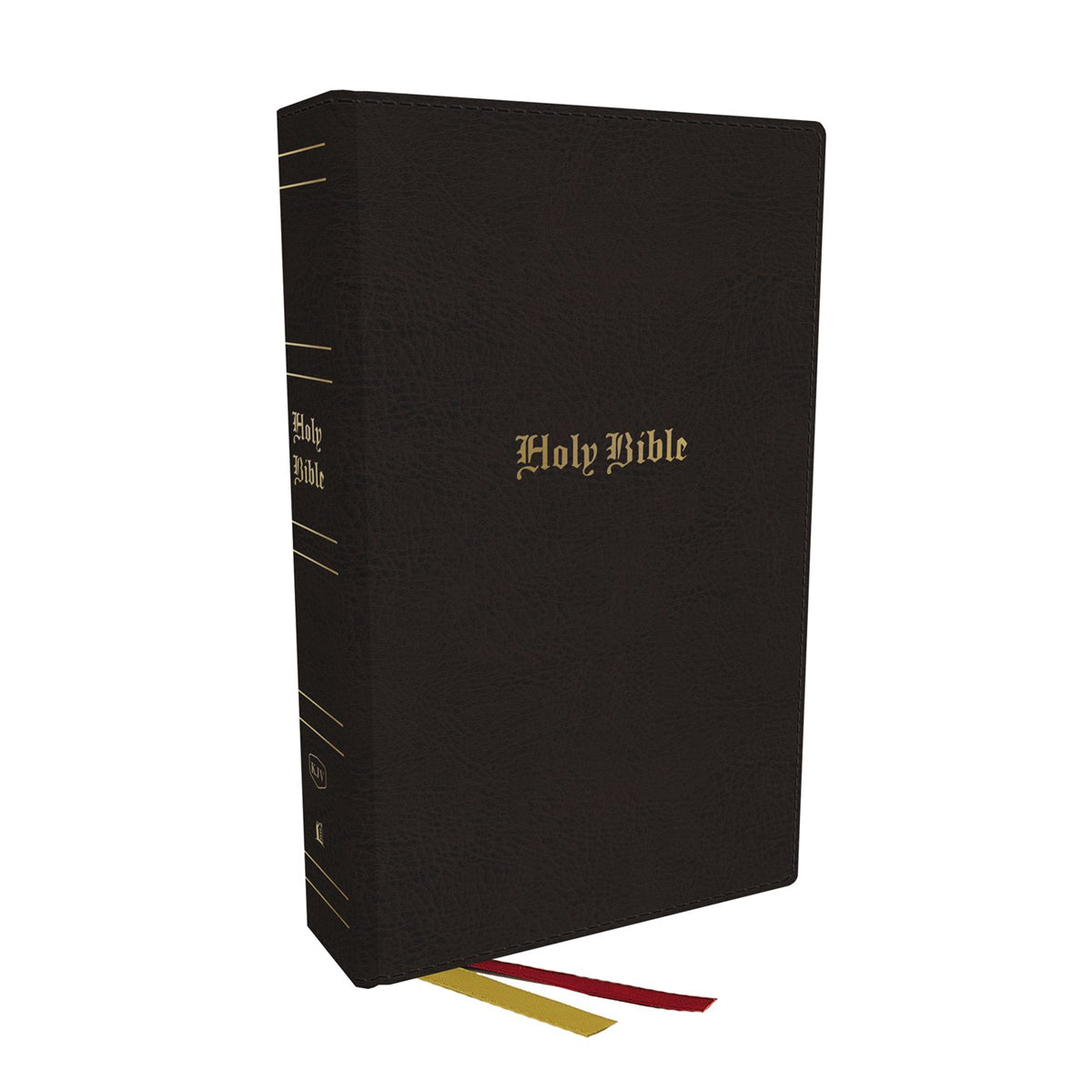 KJV Reference Super Giant Print Bible Red Letter Black (Genuine Leather)