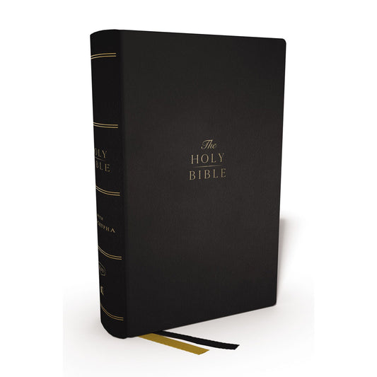 KJV Center-Column Reference Bible Apocrypha Red Letter (Hardcover)