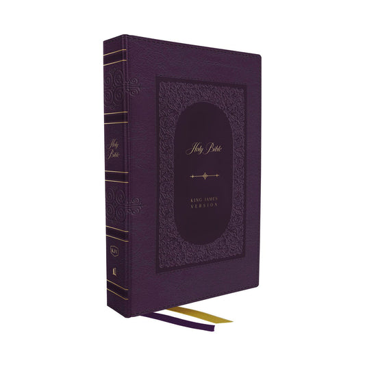 KJV Thinline Bible Giant Print Indexed Purple (Vintage Series)(Imitation Leather)