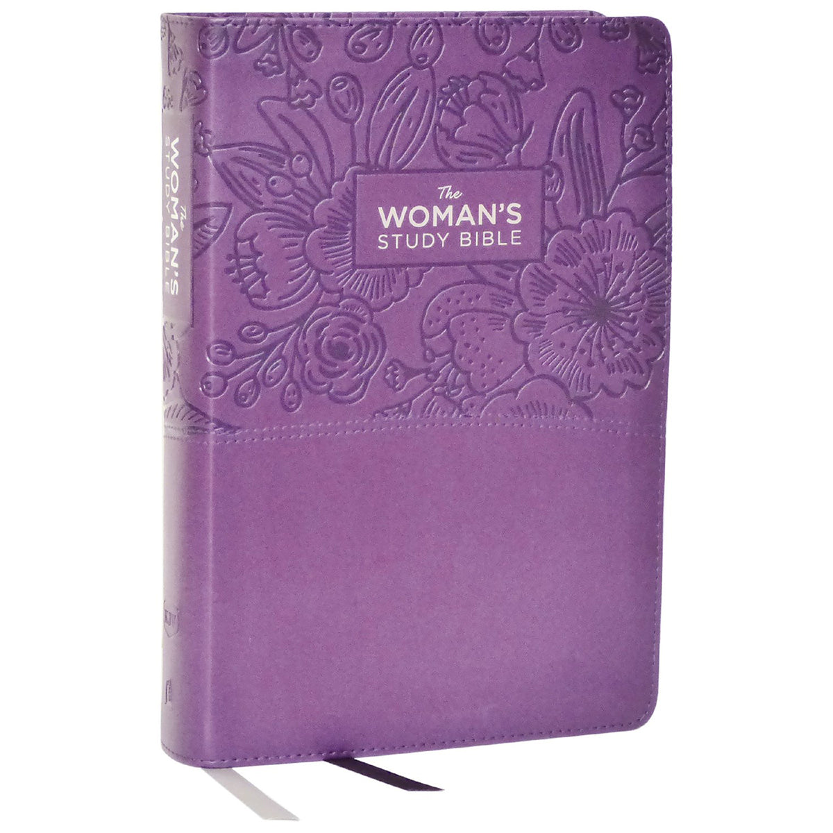 KJV Woman's Study Bible Indexed Purple Comfort Print (Imitation Leather)