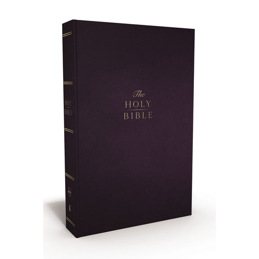 NKJV Compact Paragraph-Style Ref Bible Red Letter Purple (Comfort Print)(Paperback)