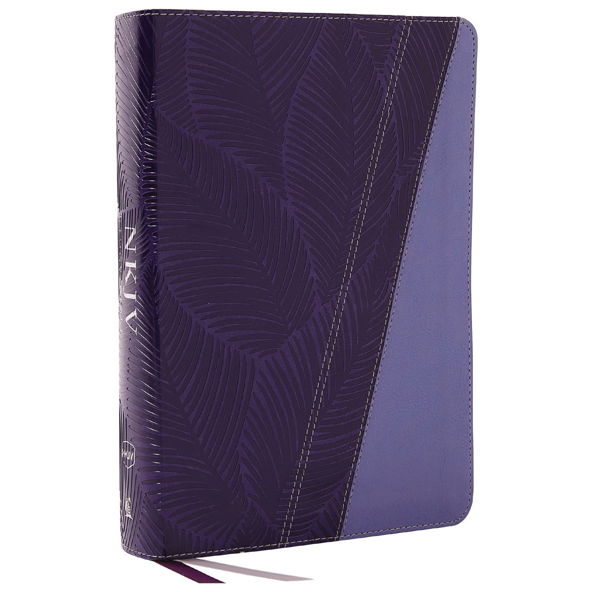 NKJV Study Bible Full-Color Indexed Purple Comfort Print (Imitation Leather)