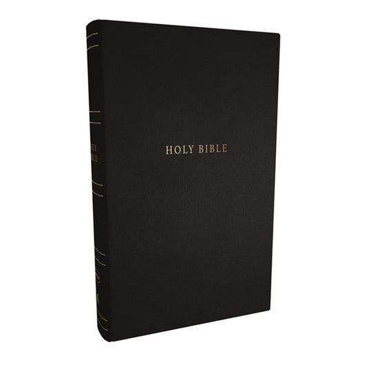 NKJV Black Hardcover Personal Size Reference Bible Large Comfort Print