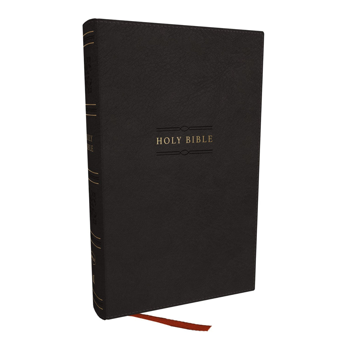 NKJV Black Imitation Leather Personal Size Reference Bible Large Comfort Print