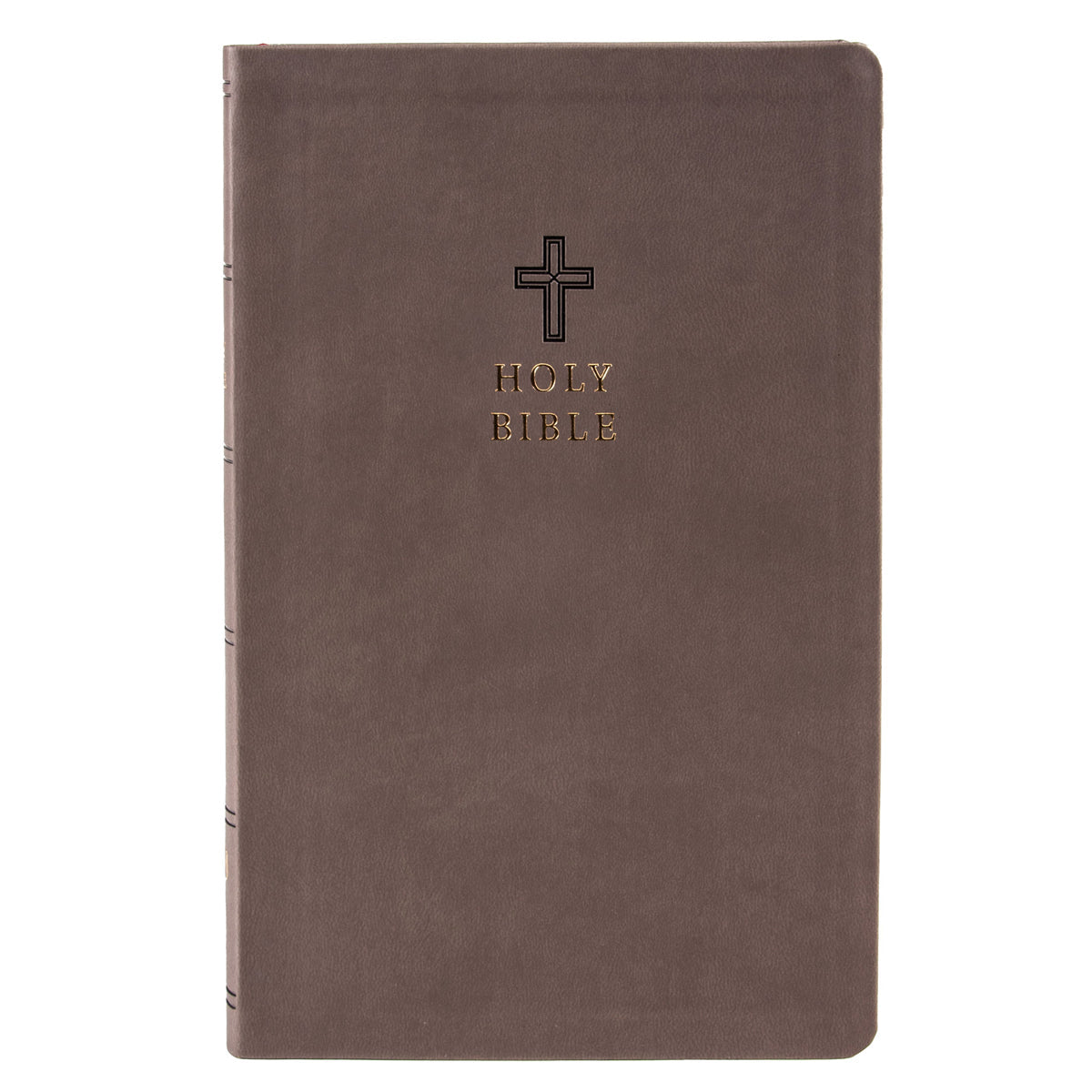 KJV Charcoal Imitation Leather Value Ultra Thinline Bible Comfort Print