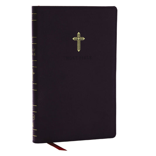 KJV Black Imitation Leather Value Ultra Thinline Bible Comfort Print