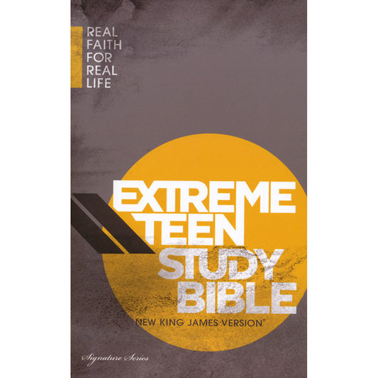 NKJV Extreme Teen Study Bible Multicolor (Hardcover)