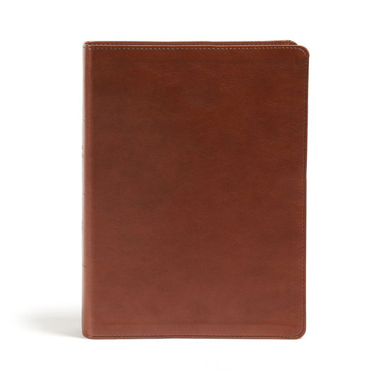 CSB Holy Land Illustrated Bible British Tan (Imitation Leather)