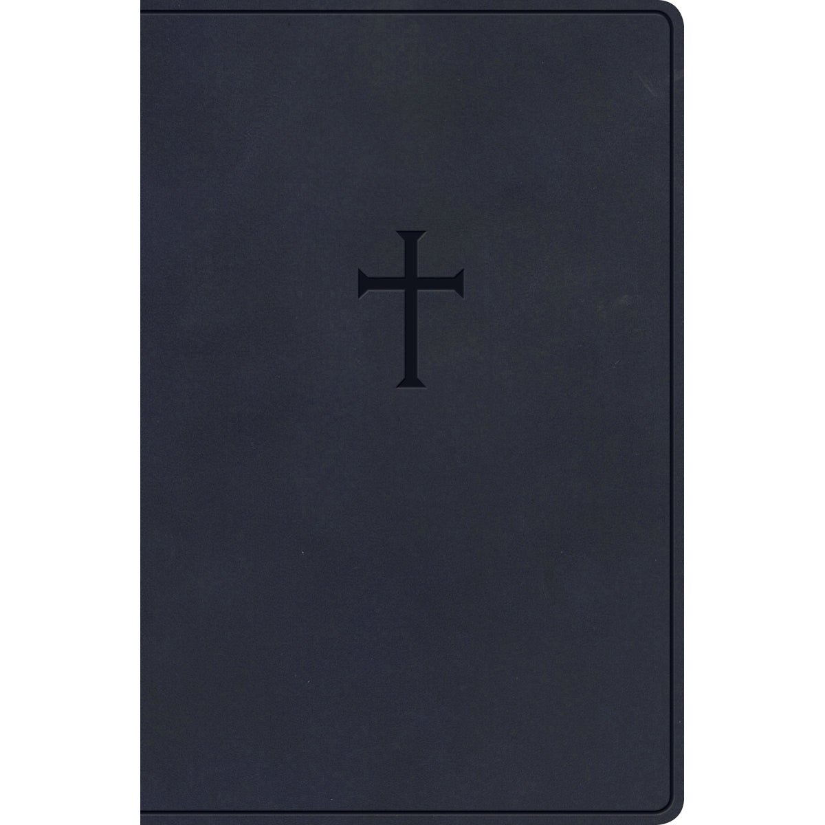 CSB Everyday Study Bible Cross Navy (Imitation Leather)