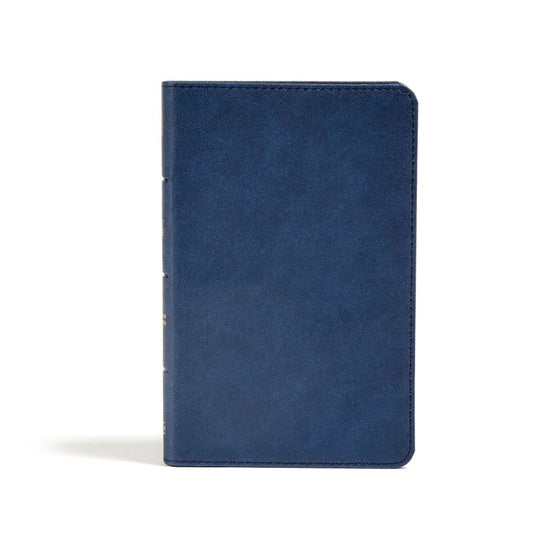 CSB Personal Size Bible Navy (Imitation Leather)