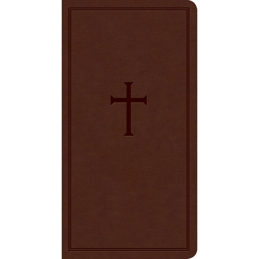 CSB Single Column Pocket New Testament Brown (Imitation Leather)