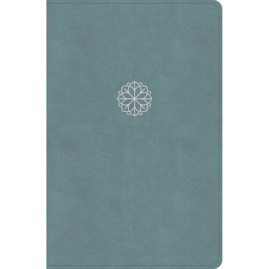 CSB Earthen Teal Imitation Leather Personal Size Bible Giant Print