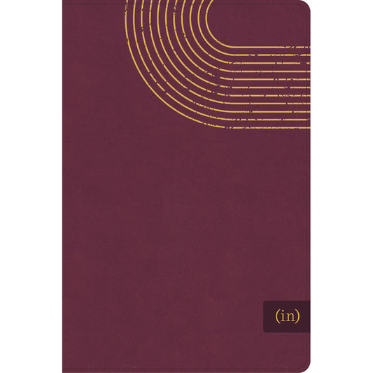 CSB Bordeaux Imitation Leather (In) Courage Devotional Bible Indexed
