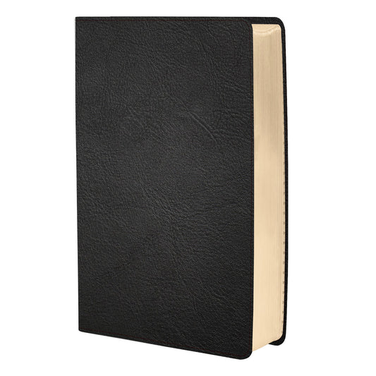 NASB Black Genuine Leather Thinline Bible Holman Handcrafted Collection Large Print