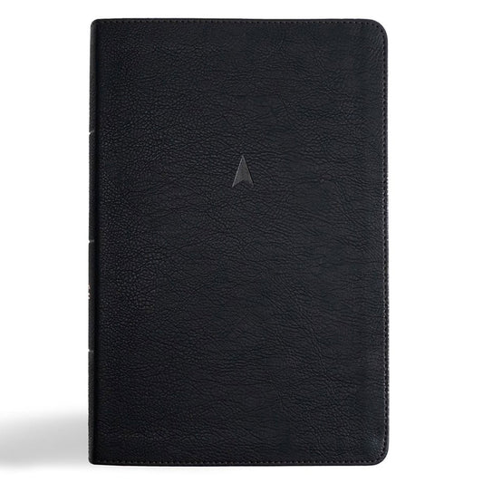 CSB Black Imitation Leather Men's Daily Bible Indexed