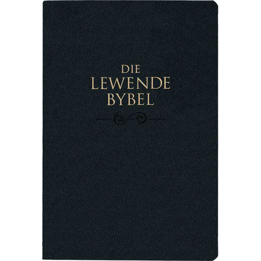 Lewende Vertaling Swart Kunsleer Bybel