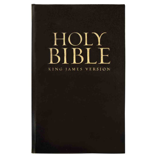 KJV Black Hardcover Standard Bible