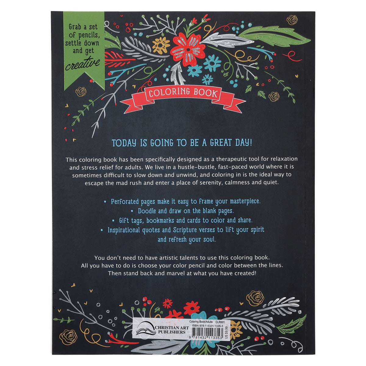 Today Is Going To Be A Great Day Coloring Book (Paperback)