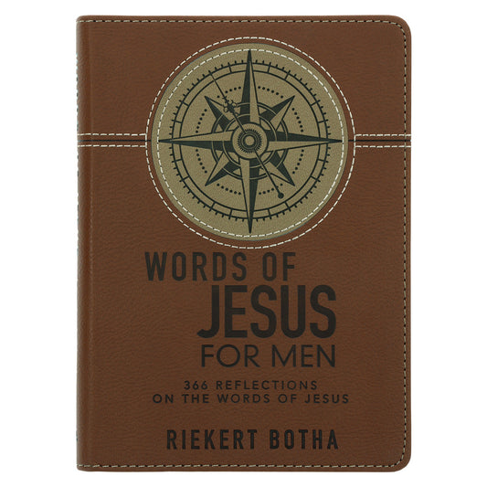 Words Of Jesus For Men Faux Leather