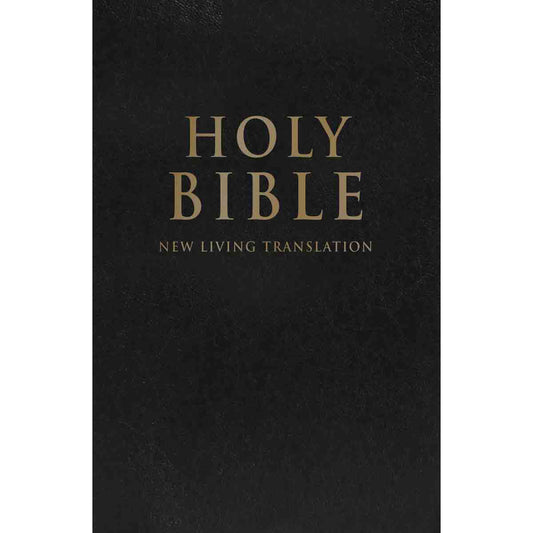 NLT Standard Black Hardcover Bible