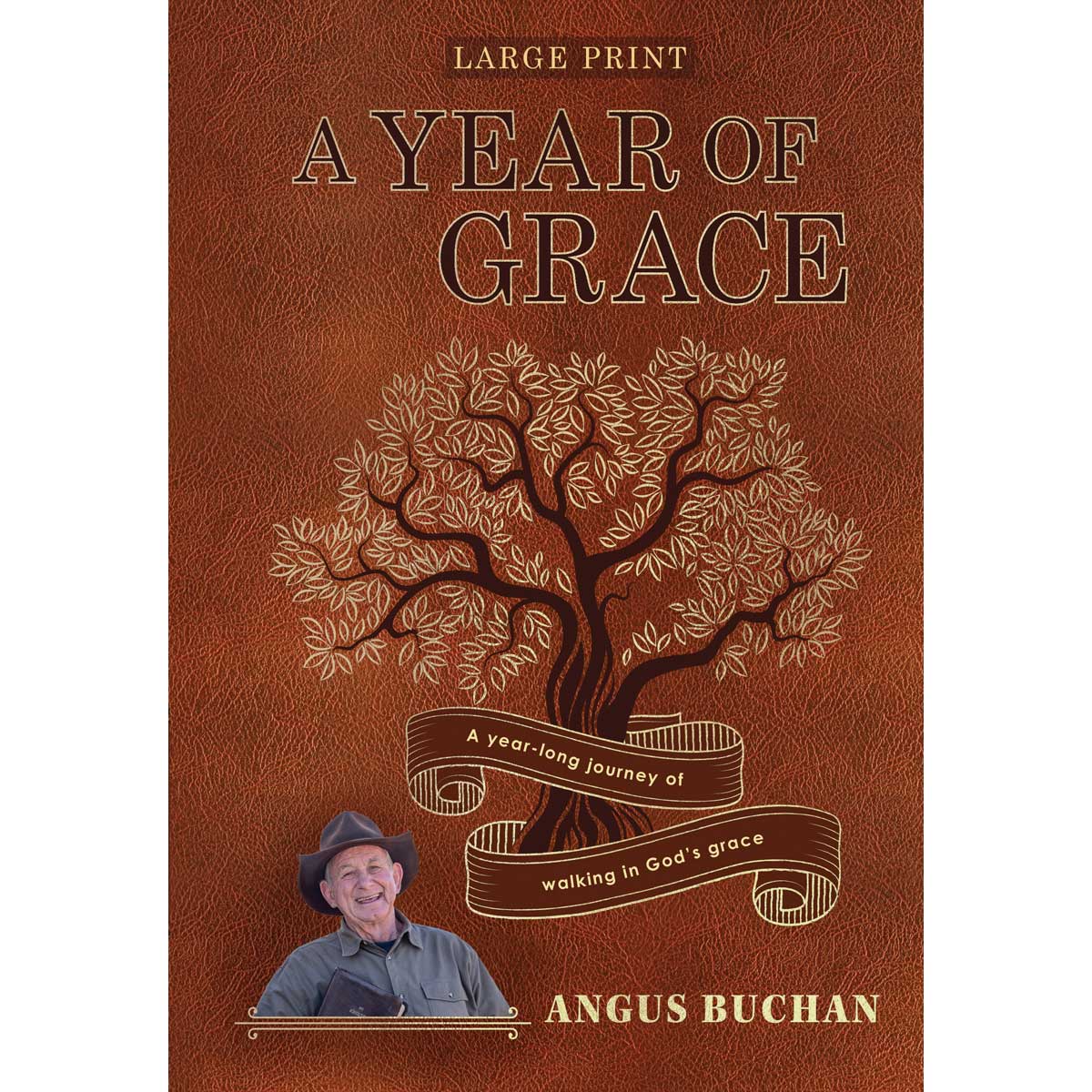 A Year of Grace Large Print (Hardcover)